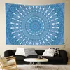 Wandteppiche, Mandala-Wandteppich, Bohemian-Wandbehang, tiefe Decke, Camping-Matratze, Schlafunterlage, Kawaii-Raumdekoration