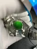 montre automatique d'occasion lisse montre mécanique de qualité t op lunette en céramique lumineuse pointeur en acier inoxydable bracelet solide bracelet w185x