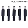 Lighting Accessories 1-10PCS DC Power Connector Pin 2.1x5.5mm Female Plug Jack Male Socket Adapter PCB Mount DIY