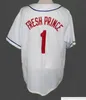 WEST PHILLY FRESH PRINCE BASEBALL JERSEY 1 FULL EMBROIDERY Mens Stitched Jerseys Shirts Size S-XXXL Fast Shipping