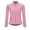 Racing Jackets 2022 Pella South Korea The Women's Cycling Jerseys Long-sleeved Bicycle Monkey Macaquinho Ciclismo Breathabl