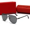 Modeontwerper zonnebrillen klassieke bril bril bril buiten strand zonnebril voor man vrouw 7 kleur optionele driehoekige handtekening #15