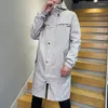 Men's Jackets Long Jacket Men With Hood Windbreaker Overcoats Korean Fashion Hooded Streetwear Coats Plus Size 8XL