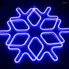 Neon Night 220V Light Stars Snowflakes Знак стены арт -лампа метеор флеш