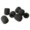 Microfoons 10 stks headset vervangingsafdekking GOOSEREK SPONGE FOAM MICROPHONE WINDSCREEN BEPROTECTOR 5 GROTES