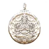 Anhänger Halsketten S7 Solide Tausendhändig Avalokitesvara Ratte Leben Buddha Herren Halskette Damen Amulett Schmuck Edelstahl