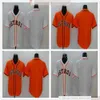 2021 Nieuwsseizoen Baseball 27 Jose Altuve Jerseys gestikt 2 Alex Bregman 4 George Springer White Black Gold Orange Gray Jersey