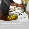 Dekorativa blommor blommor blommor arrangemang arrangerar arrang￶r verktyg bur stift vas grodsfixer bases nettra rack tillbeh￶r lidsholder fixing