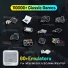 Jogadores de jogos portáteis Super Console X PRO Home TV Box Com Android 4K HD Retro Gaming 110000 Classic s Emuladores Para PS1/N64/PSP 221022
