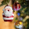 Julekorationer 2PC Ornament Combination Children's Tree Santa Claus Pendant Holiday Decoration Kid Gifts #25