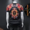 2023 Verão Paris Mens Camisetas Designer Tee Luxo Reunindo Carta Camiseta Camiseta Clássico Moda Verde Mulheres Manga Curta Casua2847