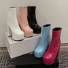 OJ024 2022-WOMEN مصمم Martin Desert Boot Booties Fahsion Boots Platfor