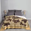 Blankets Vintage Scottie Dog Throw Blanket Sofa Fleece Warm Flannel Scottish Terrier Pet For Bedroom Home Couch Quilt Bedspread