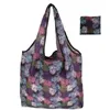 Sacos de compras Sacos de compras reutilizáveis Sacos de compras dobráveis para mulheres Sacos de supermercado ecológicos Dobráveis de grande capacidade Bolsas de frutas e legumes T221022