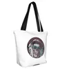 Duffel Bags Grunge Skull Shopping Bag Aesthetic Cloth Outdoor Handbag Female Fashion