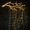 سلاسل LED LID BUNDLE 280 الستار أضواء في الهواء الطلق مع زخرفة حفلات شجرة عيد الميلاد لحفل الزفاف