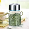 Opslagflessen helder glazen bus borosilicaat pot met dekselcontainers voedsel voor keuken pantry