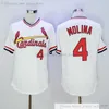 Custom 2019th Man Women Youth Kids Baseball Jerseys 1 Ozzie 4 Yadier Smith Molina Stan 6 Musial Stitched Home Red Blue White Grey Jersey