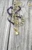 Pendant Necklaces YA3869 Natural Rough Quartz Point Mixed Stones Prehnites Amethysts Citrines Chips Beads Knot Handmade Necklace