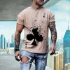 Men's T Shirts Tees Skin-friendly 5 Sizes Pullover Wintersweet Short Sleeve Blouse For Date T-Shirt Tops