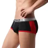 Mutande 5 pezzi Boxer da uomo Seta di ghiaccio Biancheria intima senza cuciture Costumi da bagno Sport Trunks Slip Homme Mutandine da notte