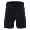 Running Shorts Mens Fitness Workout Sport Short Pants midja mesh Reflektivt strip lappt￤cke tennis baskettr￤ning