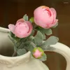 Fleurs décoratives 10 pièces fleur artificielle décoration de Festival de mariage Rose victorienne Arrangement de ménage Simulation soie