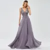 Mother of the Bride Dresses Elegant Lace Chiffon Long Evening Dress with Lace Applique 2022 Large Size NEW IN