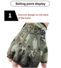 Cycling Gloves Tactical Outdoor Sport Half Finger Military Men Women Combat Shooting Hunting Fitness