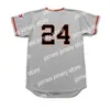 Custom 1951 Vintage Baseball Jersey Willie Mays Bobby Thomson Eddie Stanky Leo Durocher