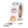 Present Wrap Roll Cute Little Animal Teacher Rewards Studenter Barnklisterm￤rken Toy Decoration Sticker