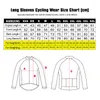 Racingjackor Aliensskin Pro Team Cycling Jersey Spring/Autumn Women Long Sleeve Mountain Bike Ciclismo Maillot Bib Pants 19D Gel Cushion