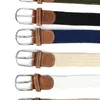 Ceinture ceinture pour hommes élastiques de ceinture de ceinture boucle tressée