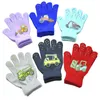 ヘアアクセサリー6〜12歳の子供のための冬の温かい手袋