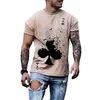 Herren T-Shirts Tees Haut-freundlich 5 Größen Pullover Wintersweet Kurzarmbluse für Date T-Shirt Tops