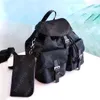 Designer backpack for women designer backpack lady shoulder bag luxury handbag presbyopic package messenger bag parachute fabric purse sac a dos crossbody bag