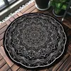 Carpets National Style Round Mandala Carpet Rugs Room Decor Play Area Rug Bedside Doormat Floor Chair Mat Large Living