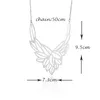 Pendant Necklaces Floral Geometric Necklace High Polished Stainless Steel Female Choker Jewelry On The Neck YP8624