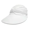 Hats Women's Beach Sun Hat Foldable Empty Top Casual Baseball Cap