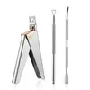 Nail Art Kits Professional Pedicure Manicure Tools Stainless Steel Cuticle Nipper Cutter Clipper For Nails Set Remover