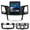 Android Car DVD Player for Toyota Fortuner Hilux Revo Vigo 2007-2015 Tesla Style Multimedia Video Autoradio GPS 2Din Carplay