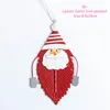 Christmas Decorations Merry Cute Wrought Iron Pendant Navidad 2022 Xmas Tree Decoration Home DIY Kids Toys Gifts Year