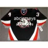 mannen hockey #43 MARTIN BIRON 2003 CCM vintage Hockeys Jersey Stitch voegt een willekeurig naamnummer toe