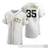 2021 News Maglie da baseball Uomo 28 Buster Posey 10 Evan Longoria 9 Brandon Belt Cueto SAMARDZIJA Custom Women Youth Kids White Golden Edition