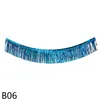 Party Decoration 200 30cm Glitter Table Kjol Metallisk bakgrund Tinsel Fringe Folie Gardin Bröllop Vuxen Jubileumsdekor