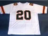 stitched Vintage MIAMI HURRICANES #20 BERNIE KOSAR Football Jersey size s-4XL custom any name number jersey