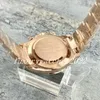 NF Luxe horloges Super Quality V5 40mm Dial Mechanische automatische Sapphire Glass Rose Gold roestvrijstalen armband Lumineuze heren sportpolspola