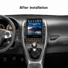 Araba DVD 2 DIN Player Multimedya GPS 2din Android Auto Radyo Stereo Toyota Auris E150 2006 -2012 Tesla tarzı Carplay Autoradio