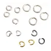 sterling silver plated jump rings diy iron metal open round 1mm thickness new fashion wholesales jewelry findings opened easy make crafts 5mm 7mm 300G
