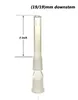 Nargile parçaları ve aksesuarları için Cam Downstem 19/19mm difüzör 6 Kesimli 3 inç-5 inç DS002